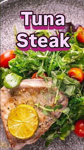 Como hacer Tuna en filete o TUNA steak