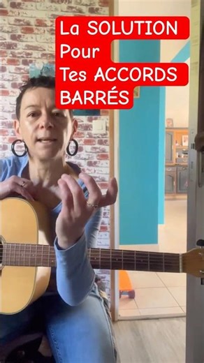 Comment FAiRE des ACCORDS BARRÉS #tutoguitare #shortsguitar #guitar #coursdeguitare #acousticguitar