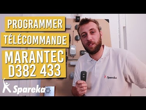 Comment programmer votre télécommande de portail MARANTEC D382 433 Mhz ?