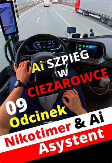 Kierowca ciężarówki rozmawia z asystentem który coś tam ukrywa #nikotimer #kierowcaćieżarówki #jaja #Śmieszne #Dowcipy