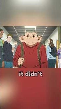 What Happens When a Human–Chimp Hybrid Goes to High School?#anime