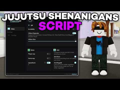 [FREE] Jujutsu Shenanigans Script | Auto Block, Auto Push, Lock On, Aimbot, Hitbox | PC & MOBILE