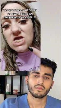 Dentist Warning: White Stuff From Gums Means Infection #dentistry #oralhealth #dentaltok