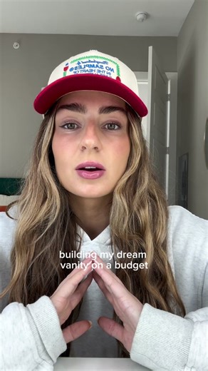 Building My Dream Vanity on a Budget | DIY Makeup Mirror with Lights