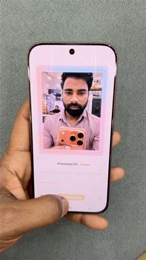 AI Magic in Vivo V70 Elite 😱 Crop Image Full Expand Feature Test
