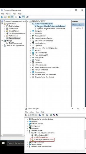 How to Sound Driver update in windows10