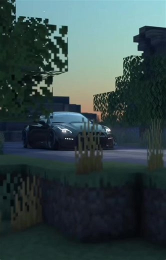 #minecraft #car #buggati #blender #fyp