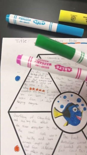 Finding Nemo Project!!!! #noprep #findingnemo #studentengagement