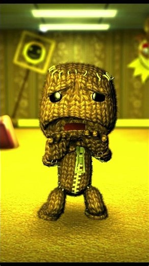 SACKBOY IN THE BACKROOMS #LittleBigPlanet #lbp #sackboy