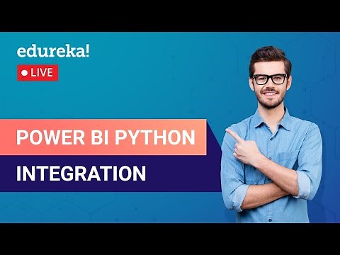 Learn to Integrate Python in Power BI | Power BI Tutorial | Edureka | Power BI Live - 1