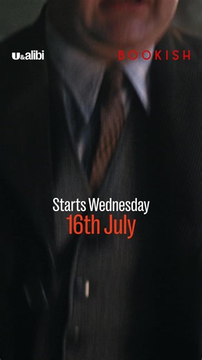 Mark Gatiss is a very novel detective. Bookish, starts Wednesday 16th July on U&Alibi, available on Sky and Virgin. | U&Alibi