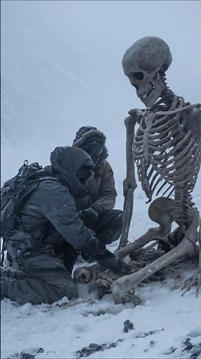 Giant Human Remains Discovered in Arctic Permafrost