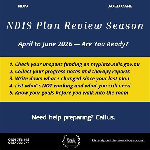 NDIS Plan Review Season 2026 — What Most Families Don't Know | Kinship Uniting Services
