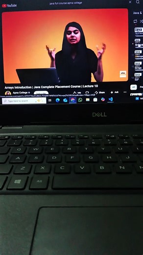 JAVA Vlog 1🔥🔥#viral#java #programmerlife#apnacollege #studyvlog#codingjourney #codinglife#motivation