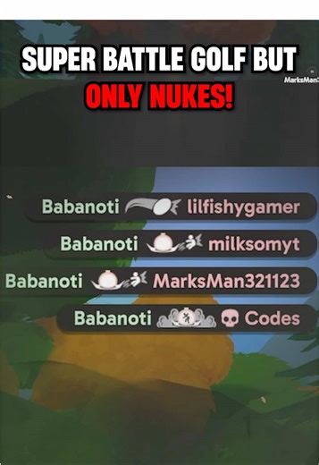 Couldn’t even get anything done but it was funny ash lol #superbattlegolf #funny #golf #imcodesyt #superbattlegolffunny