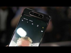 Samsung A80 - camera demo, design, preview