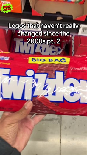 It’s so cool seeing how similar/different all these brands looked. Sometimes the redesign is so subtle that you don’t even realize it slightly changed over the years 🤣 What other brands have you noticed still look the same? #brandidentity #skittles #twizzlers #packagingdesign #2000sthrowback @skittles