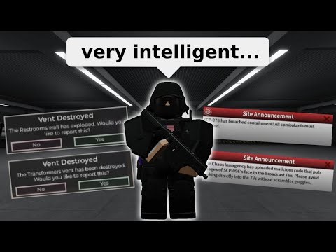 The Intel(ligent) Agency (SCP:Roleplay)
