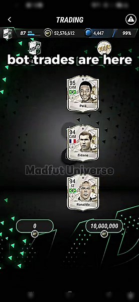 Madfut24 Discord Bot Trades and Shop