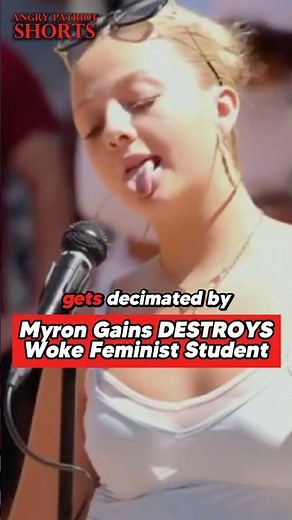 “The gyms are probably open!!!” -Myron Gains VIOLATES a woke college student at USC. 🤣