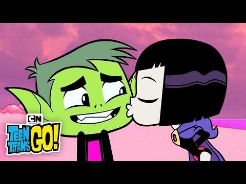 Beast Boy and Raven: Love Built Over Time Teen Titans Go! | Cartoon Network