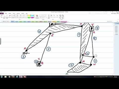 Kinematic Diagram & Mobility Example 1
