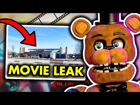FNAF Movie Locations REVEALED + Animatronic Leaks! (Five Nights At Freddy's)