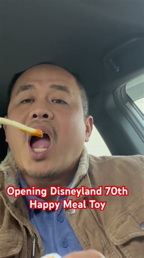 Opening Disneyland 70th Happy Meal Toy #food #foodie #eatingshow #mukbang #foodreview