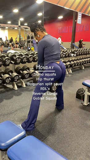 Perfect starting point for my beginners. #shygirlworkouts #beginnerfriendlyworkout #weeklyworkoutschedule #blackgirlinfitness