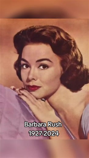 #Goodbye #BarbaraRush #Adiós #Rip #Hollywood Barbara Rush (January 4, 1927 – March 31, 2024) was an American actress. In 1954, Rush won the Golden Globe Award as most promising female newcomer for her role in the 1953 American science-fiction film It Came from Outer Space. Later in her career, Rush became a regular performer in the television series Peyton Place, and appeared in TV movies, miniseries, and a variety of other programs, including the soap opera All My Children and family drama 7th 