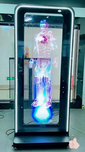 Do you know how it works？#3dledfan #ledfan #hologramfan #3dhologramfan #3dholographicfan #holographicfan #fyp #foryou #advertisingdisplay