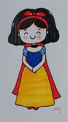 Princess Snow White #drawing #art #coloring #SnowWhite