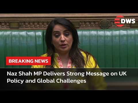 MUST WATCH: Naz Shah MP Delivers Powerful Commons Speech on the King’s Speech Debate | AC14