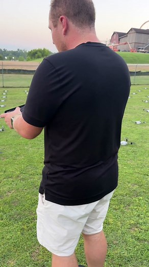 Turning on 400 drones with an ipad 🤩 Start your own drone show company! #droneshow #dronelightshow #dronelight #bts #dronevideo #droneswarm #dronepilot #dronelife #cooltech #fyp #foryoupage #viralvideo #futurisitc #worththewait #drones