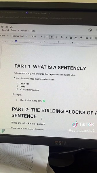 Important grammer basics you all need to know in PTE #ptetips #pte #ptegrammer #foryou #australia
