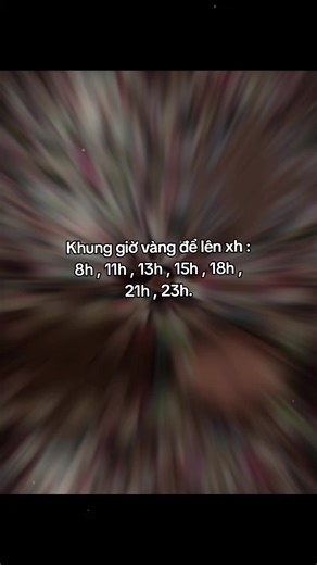 Khung Giờ Vàng Đăng Video TikTok Để Lên Xu Hướng