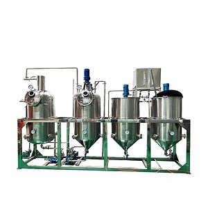 [Hot Item] Vegetable Oil Bleaching Deodorization Processing Plant Crude Cooking Oil Refinery Machine Crude Palm Oil Refining Machine