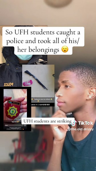 UFH Student Strike: Police Encounter and Reactions