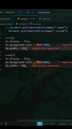 ASMR Coding: Animated Password Field Validation [HTML/CSS/JS]