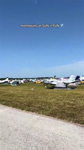 Have you flown into SUN 'n FUN with your homebuilt aircraft?? ✈️🛠️ Whether you own a homebuilt or wish to build one in the future, we have the place for you! Our Homebuilt Parking and Camping areas are a buzzing hub of activity, camaraderie, and hospitality! 🧰⛺ Don't forget to purchase your tickets for the SUN 'n FUN Aerospace Expo in Lakeland, FL from April 14-19, 2026! Click the link in our bio for ticketing options! 🎟️ 📹 Cathy Dal Colletto & Isaac Castellanos #SNF26