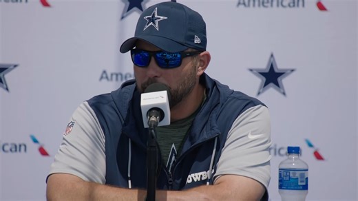 Q&A with Cowboys OC 🏈 Full Q&A with Dallas Cowboys offensive coordinator Klayton Adams at Training Camp 2025, two days after the #Cowboys preseason opener vs. the Los Angeles Rams. ☀🌴 . . . . . #nfl #dallas #dallascowboys #CowboysNation #fyp #explore #football #dc4l #CowboysNation4Life | Jonah Javad