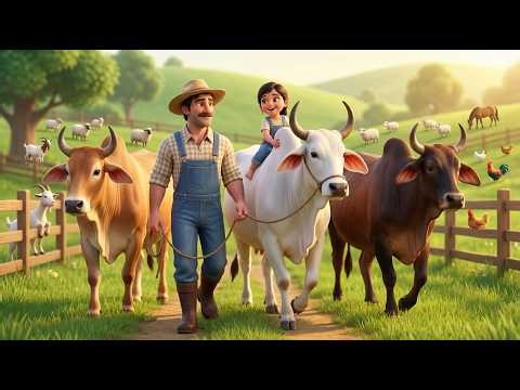 Old MacDonald Had a Farm | Kids Learning Farm Animals & Sounds