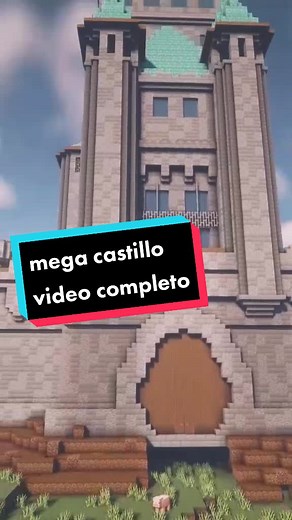 Mega Castillo Medieval en Minecraft: Video Completo