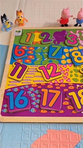 Counting Numbers 1-20 with Bluey, Peppa, and Paw Patrol