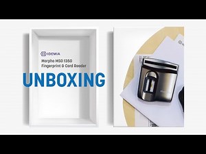 Unboxing IDEMIA Morpho MSO 1350 Fingerprint & Card Reader (MSO 1300 SERIES)
