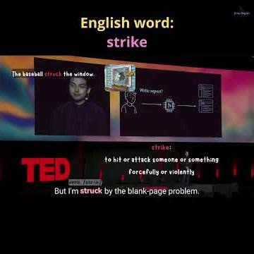 Learn English with TED. Daily English words.#spokenenglish #englishvocabulary #英語学習 #英会話海外留学