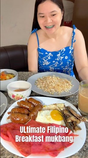 Filino Breakfast | Pinoy Almusal by Hanimace Tv #mukbang #mukbangseafoodpedas #food #foodieph