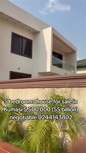 Luxurious 5-Bedroom House for Sale in Kumasi
