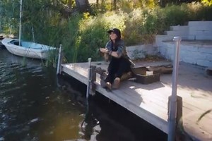 Liz Anne Hill Fishes for Love in 'Fish Ain't Biting' Video