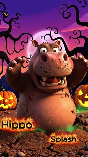 ABC Halloween Safari Zombie Animal Song EFGH